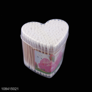 China imports 200 pieces bamboo stick cotton buds swabs for makeup removal