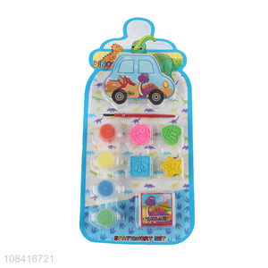 Popular products cartoon mini toy stampers for toddler