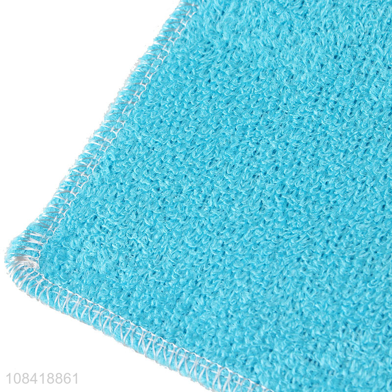 Wholesale durable soft absorbent kitchen cleaning cloth dishwashing cloth