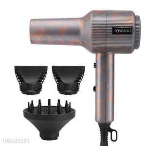Hot sale 2000W hair dryer strong wind diffuser AC motor blow dryer for salon