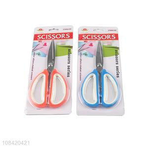 Factory direct sale multicolor stainless steel office scissors