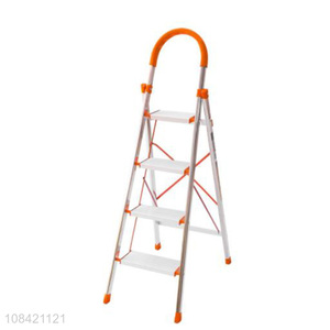 China wholesale household folding ladders 4 step ladders