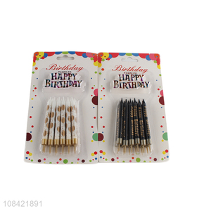 Factory wholesale 12 birthday cake candles for party