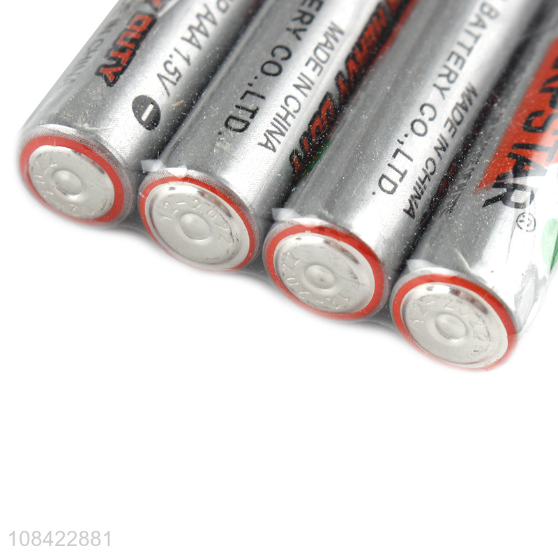 Good quality R03P 1.5V AAA zinc manganese battery dry batteries
