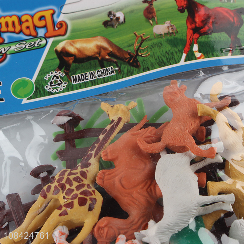 Hot sale wild animal toys kids safety eco-friendly toys