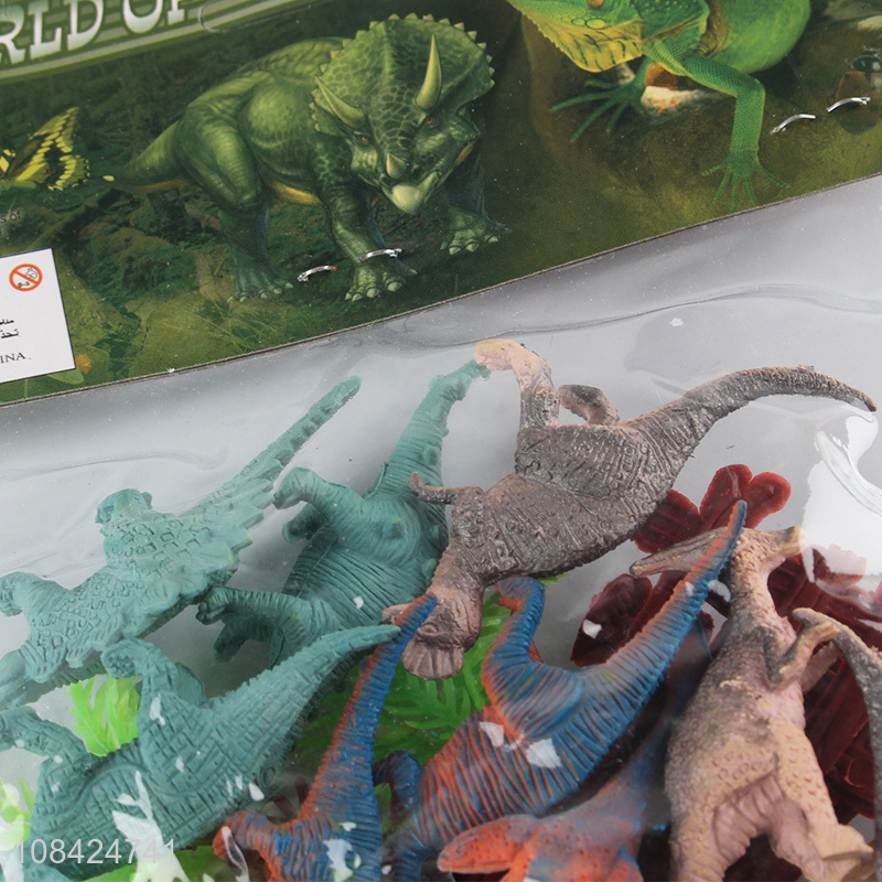 Factory direct sale kids toys dinosaur model toys set