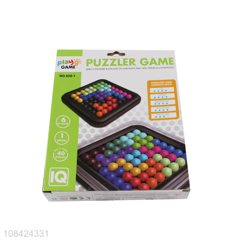 Hot selling puzzler game children educational toys