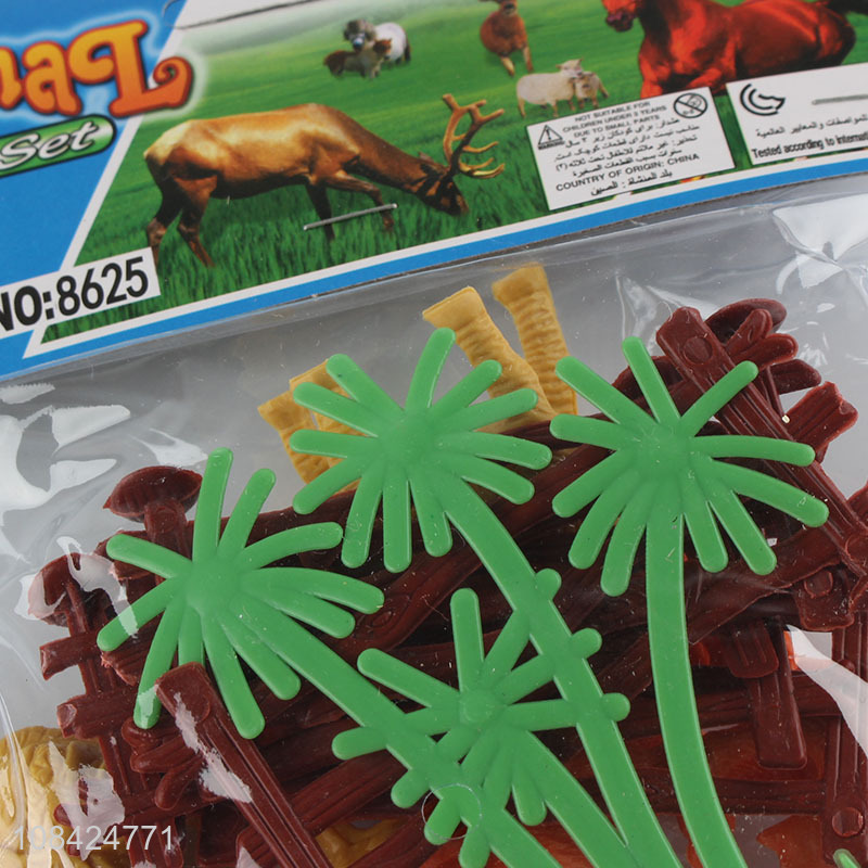 China wholesale simulated wild animal model toys set