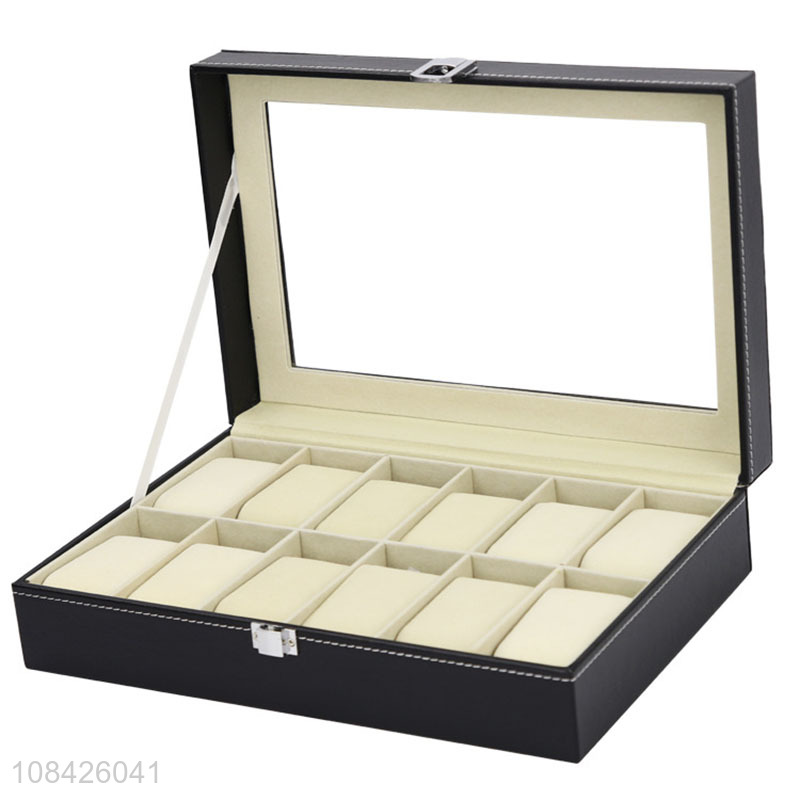 Hot selling store watch display box watch storage case