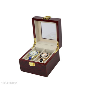 Factory price wooden watch case watch storage box