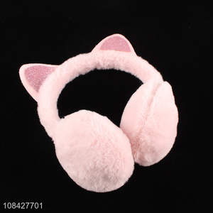 Factory price cute cat ear earmuffs winter warm earmuffs