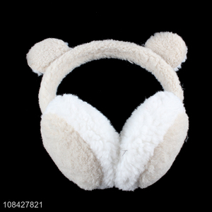 Hot products cute fluff earmuffs winter windproof earmuffs