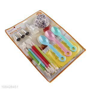 Hot sale bakeware set kitchen baking tool set with piping flower scissors