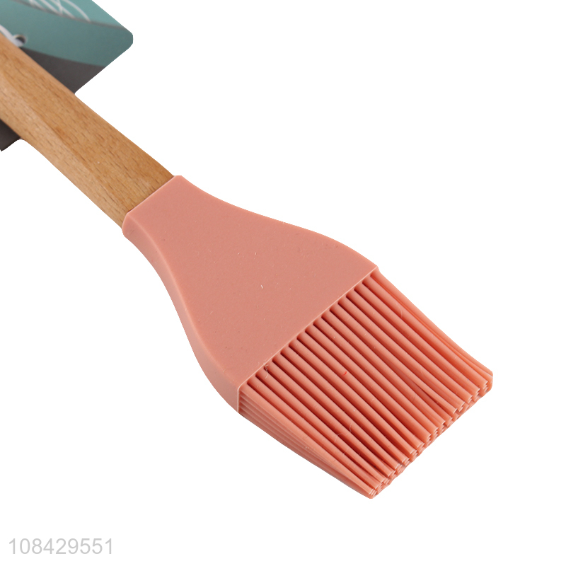 Hot selling non-stick heat resistant silicone brush for barbecue baking