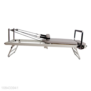 High quality foldable steel frame Pilates core bed Pilates reformer yoga trainer