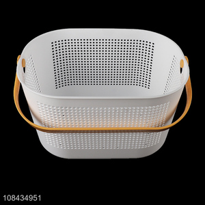 Hot selling multipurpose plastic storage basket fruit basket bathroom basket
