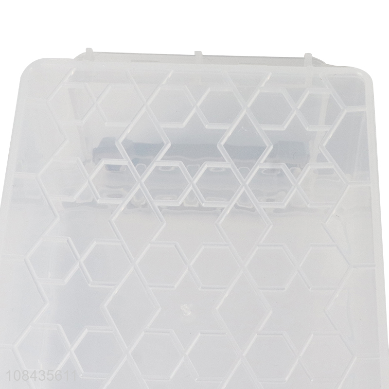 Good quality clear multi-function plastic storage box mini storage container