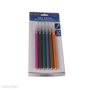 Factory direct sale school office stationery gel pens set