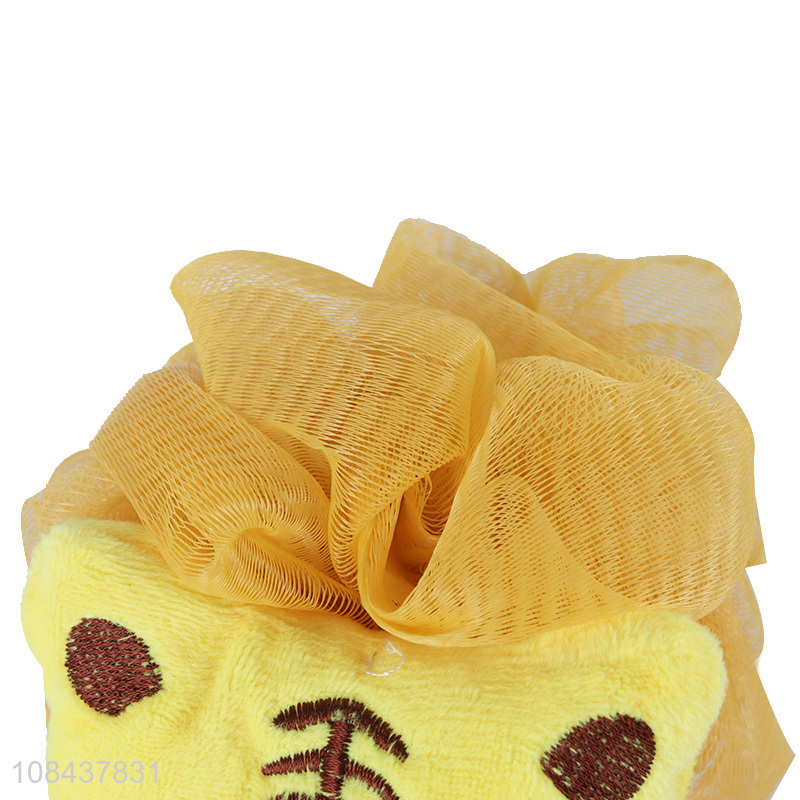 Best selling tiger shape household bath ball wholesale