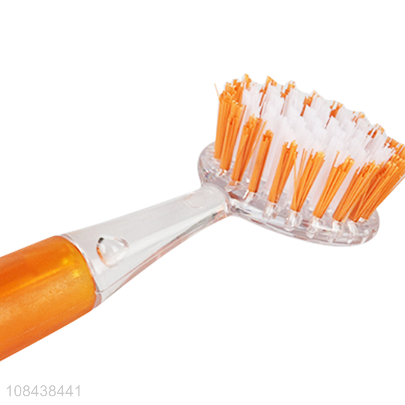 Wholesale kitchen pot dish brush dish cleaning brush with long handle