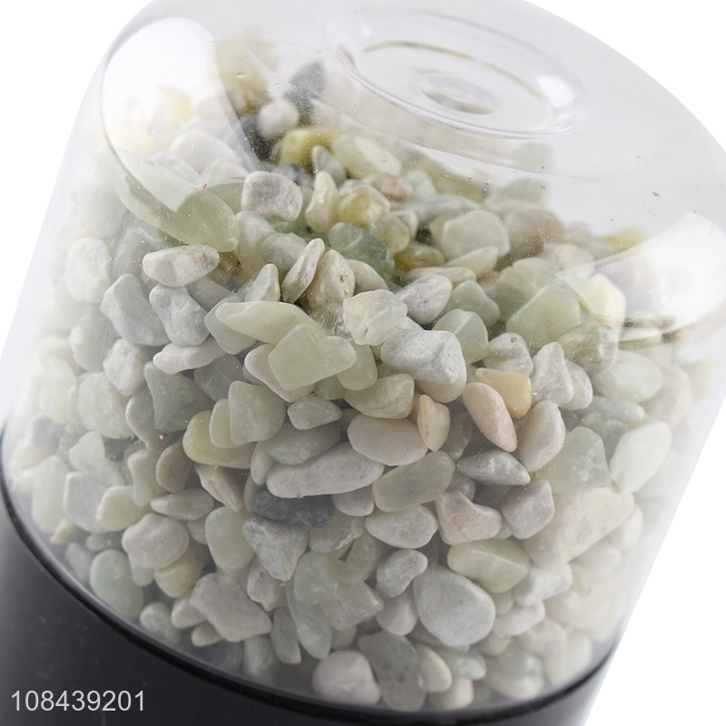 Yiwu direct sale mini gravel bottled jade decorations for bonsai