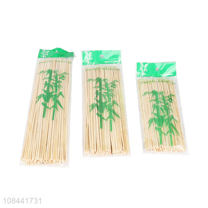 Online wholesale eco-friendly bamboo barbecue sticks