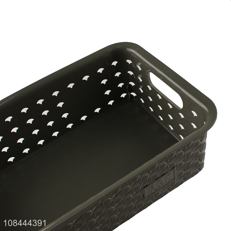 Wholesale ginkgo leaf design storage basket multi-function storage organizer