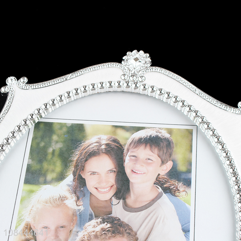 Good quality tabletop decoration plating photo frame for sale