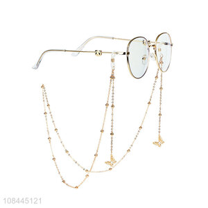 Hot products metal glasses chain fashion glasses decoration