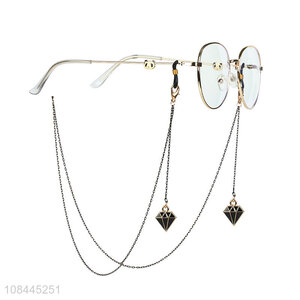 Factory wholesale cool metal glasses chain for ladies