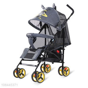 Hot products cartoon folding baby stroller for sale