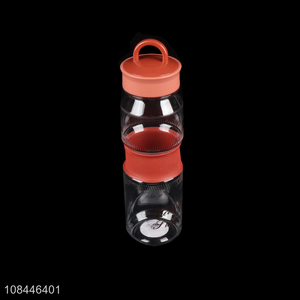 Factory supply large capacity portable outdoor sports plastic water bottle 660ml