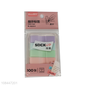 Wholesale 100 sheets sticky index tabs page marker mini sticky notes