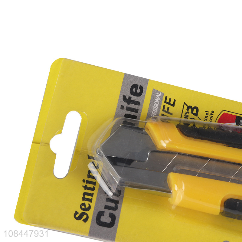 Factory direct sale plastic utility knife cutter knife