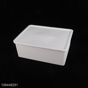 High quality home underwear storage box with lid