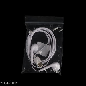 Low price type-c wired earbuds earphones wholesale
