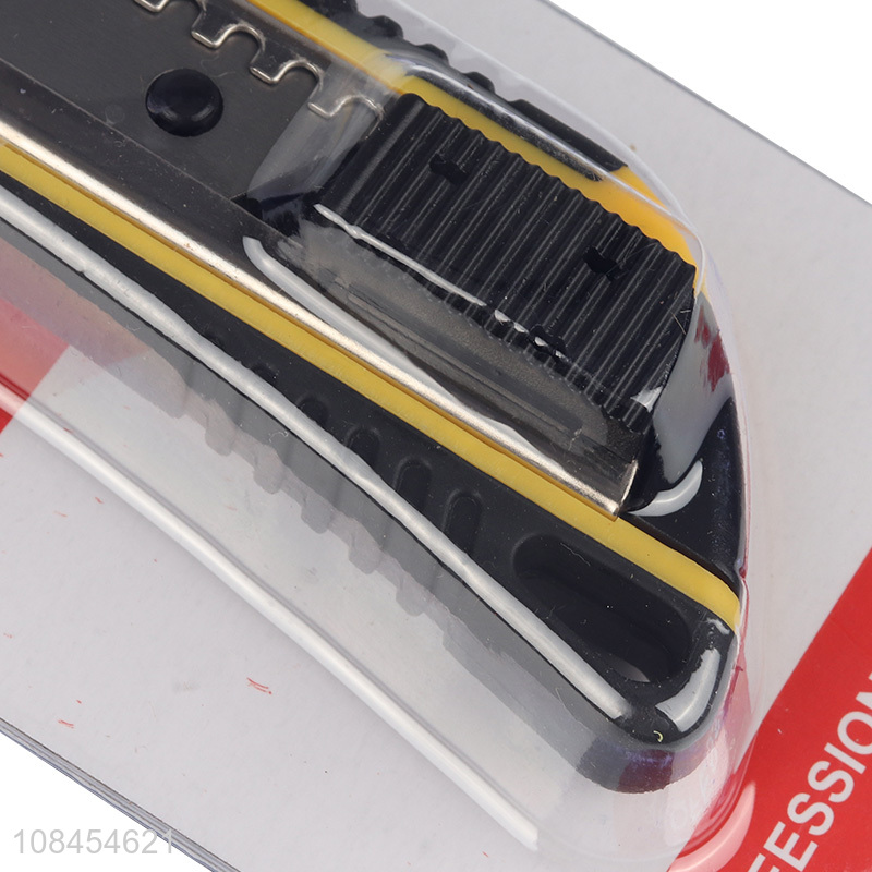 Popular product self lock snap off utility knife student art knife