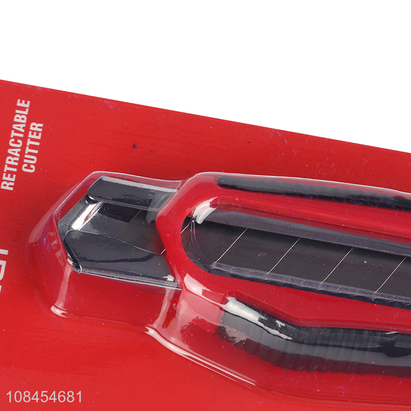 China imports metal retractable box cutter utility knife for opening packages