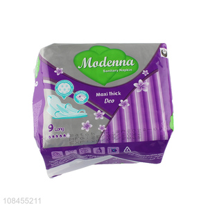 Good price cotton soft breathable sanitary napkins