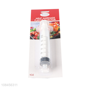 Wholesale food grade plastic marinade injector meat seasoning injector