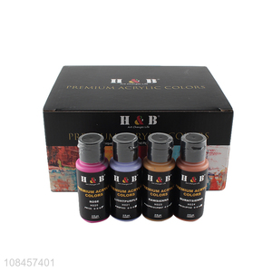 Hot selling 60ml drawing acrylic paint with 30 color