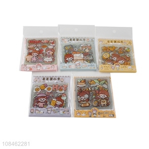 Hot sale portable hand account stickers paper pasters