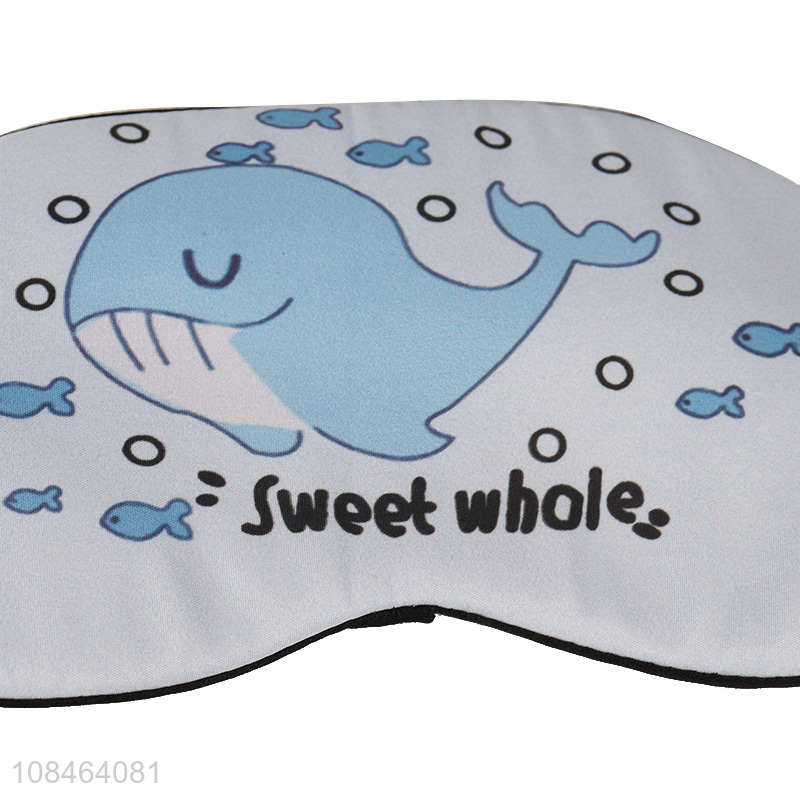 Online wholesale cartoon travel night sleeping mask for daily use