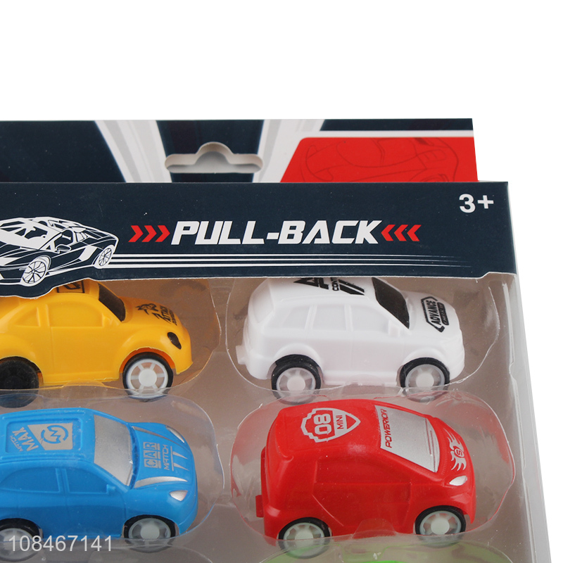 Best selling colourful pull-back vehicle car toys for children