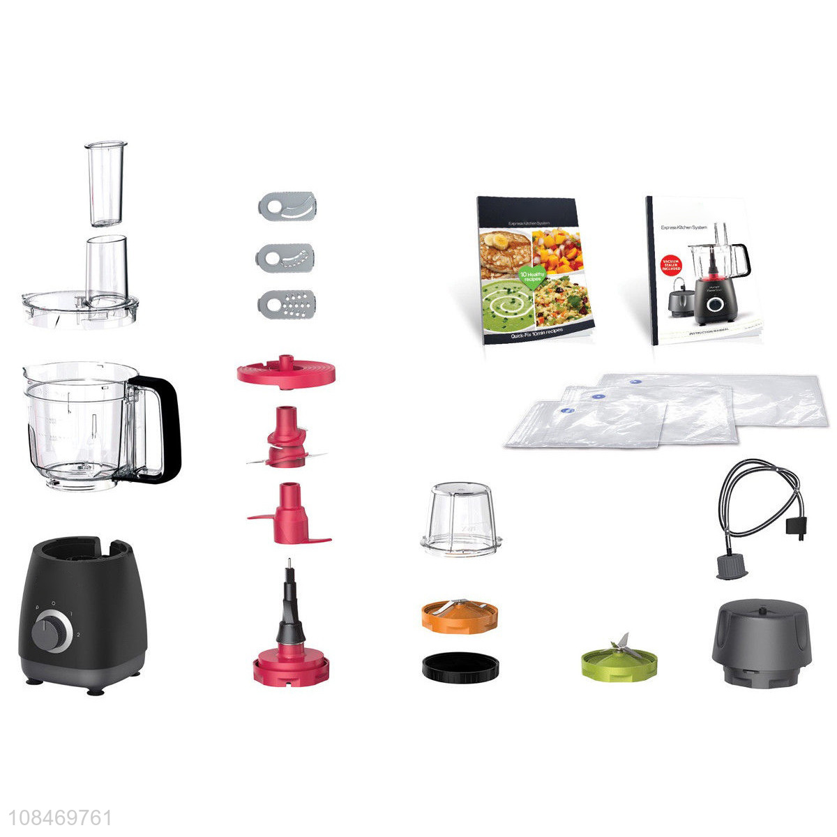 New arrival high power electric food processor food blender