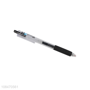Latest design plastic non-toxic smooth ballpoint pen for sale