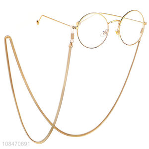 Wholesale simple metal snake bone chain glasses chain