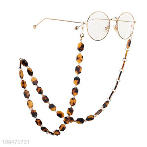 Factory price fashion non-slip acrylic glasses chain