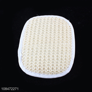 New products exfoliating sponge pad body scrubber loofah pads