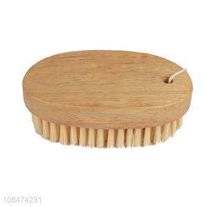 High quality wooden scrubbing brush for clothes cleaning